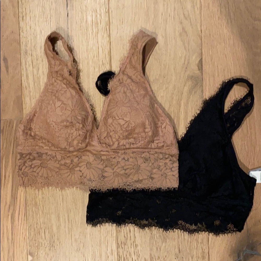 Aerie daisy lace bralettes- 2!